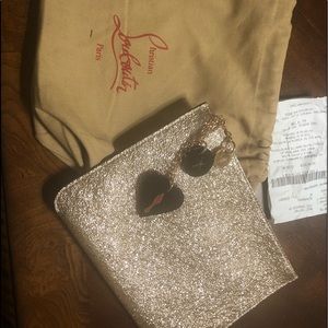 Christian Louboutin bag, clutch, pochette.